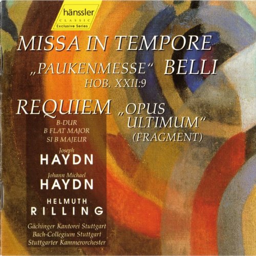Joseph Haydn: Missa in tempore belli ("Paukenmesse" Hob. XXII:9) / Michael Haydn: Requiem B-dur ("Opus Ultimum" Fragment) album thumb