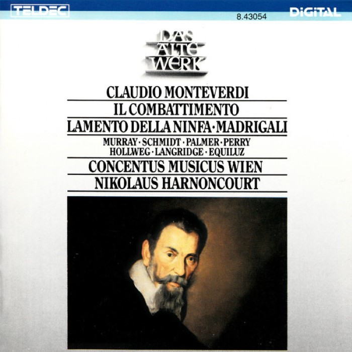 Il Combattimento, Madrigali (Concentus Musicus Wien feat. conductor: Nikolaus Harnoncourt) cover