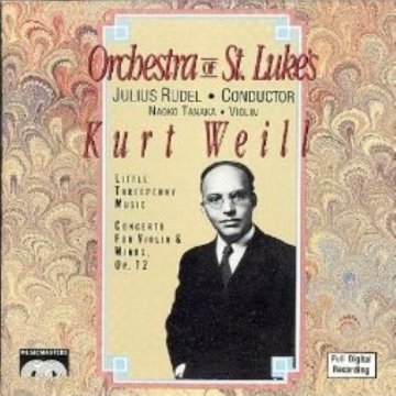 Concerto for Violin and Wind Orchestra, Op. 12 / Kleine Dreigroschenmusik album thumb