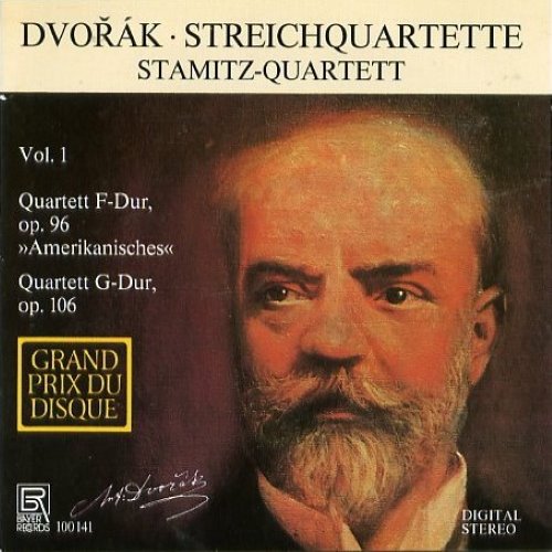 Streichquartette, Volume 1: Quartett F-Dur, op. 96 "Amerikanisches" / Quartett G-Dur, op. 106 album thumb
