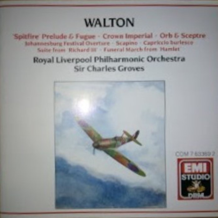 'Spitfire' Prelude and Fugue / Crown Imperial / Orb and Sceptre etc. cover