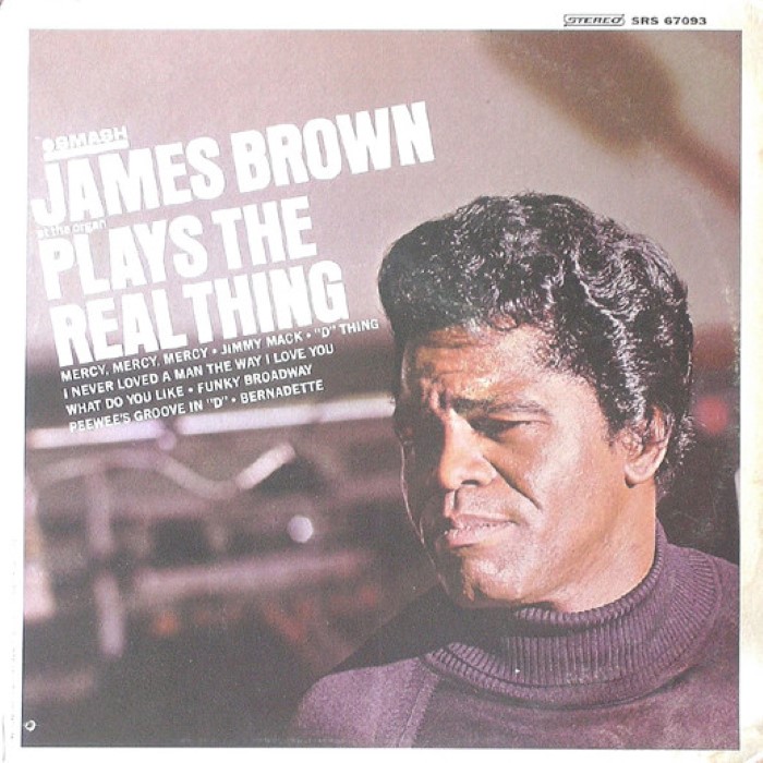 James Brown Plays the Real Thing cover