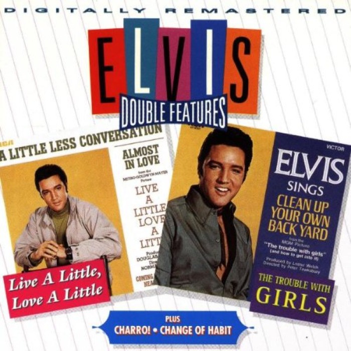 Live a Little, Love a Little / Charro! / The Trouble With Girls / Change of Habit cover
