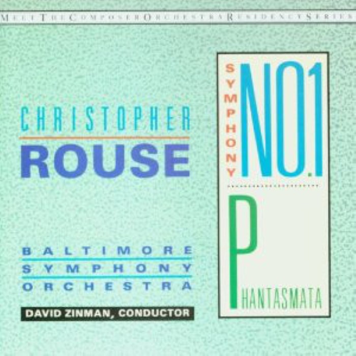 Symphony no. 1 / Phantasmata cover