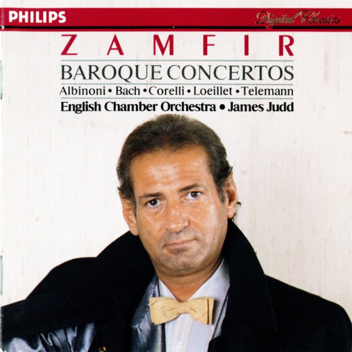 Baroque Concertos (English Chamber Orchestra feat conductor: James Judd) cover