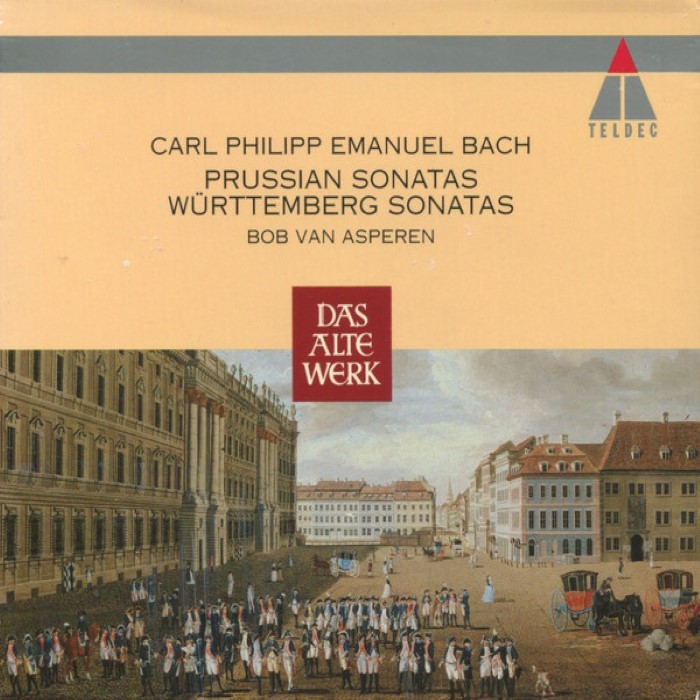 Prussian Sonatas / Württemberg Sonatas (harpsichord: Bob van Asperen) cover
