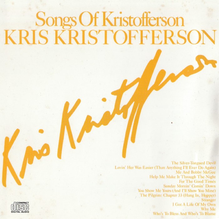 Songs of Kristofferson cover
