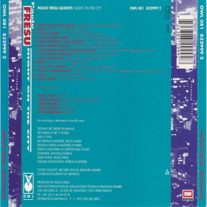 Night on the City cover