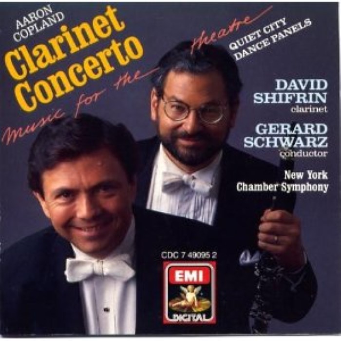 Clarinet Concerto, Etc. (New York Chamber Symphony feat. conductor: Gerard Schwartz) cover