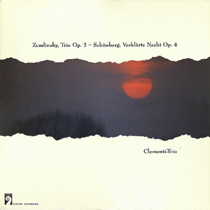 Zemlinsky, Trio Op. 3 / Schönberg, Verklärte Nacht Op. 4 (Clementi-Trio Köln) cover
