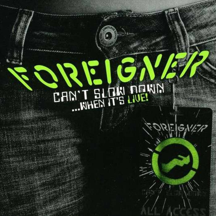 Can't Slow Down... When It's Live! cover