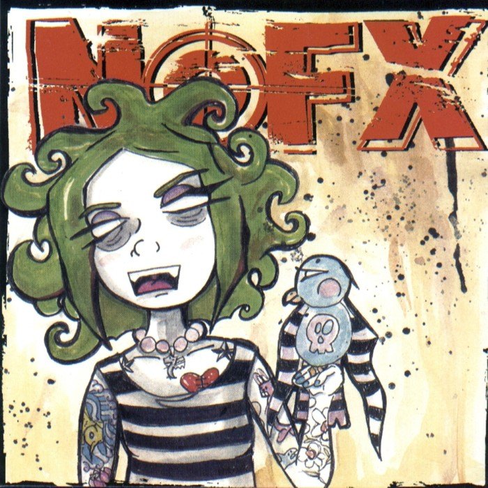 NOFX 7” Club (August) cover