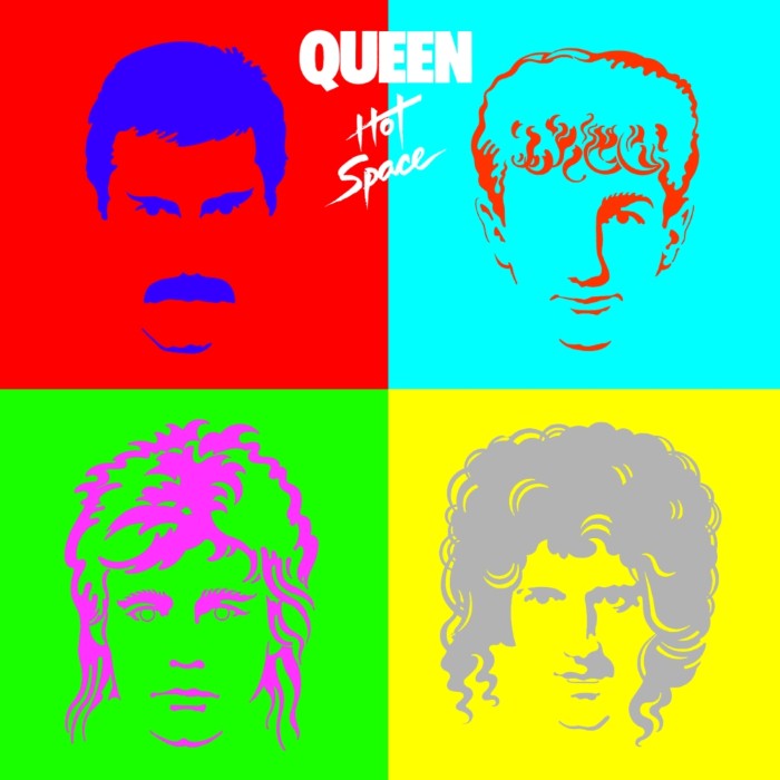Queen - Hot Space Vinyl Cover
