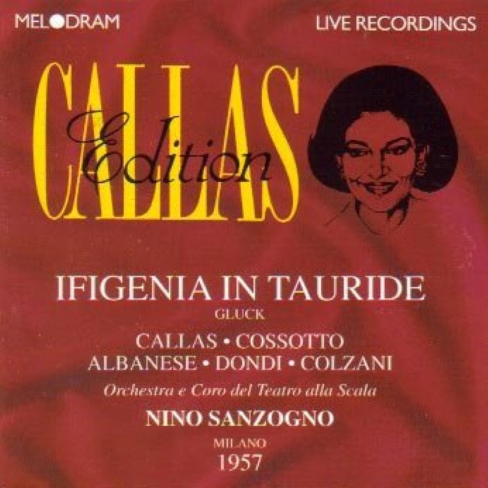 Ifigenia in Tauride (Orchestra e Coro del Teatro alla Scala, feat. conductor: Nino Sanzogno, singers: Callas, Cossotto, Albanese, Dondi, Colzani) cover