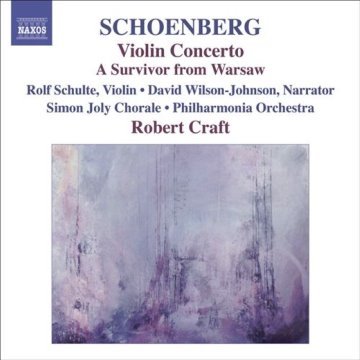 Violin Concerto / A Survivor from Warsaw album thumb