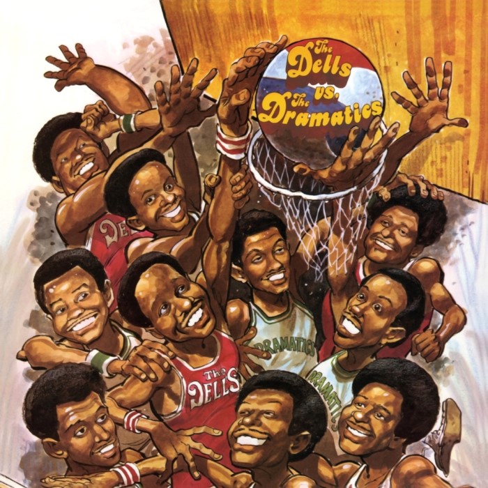 The Dells vs. The Dramatics cover