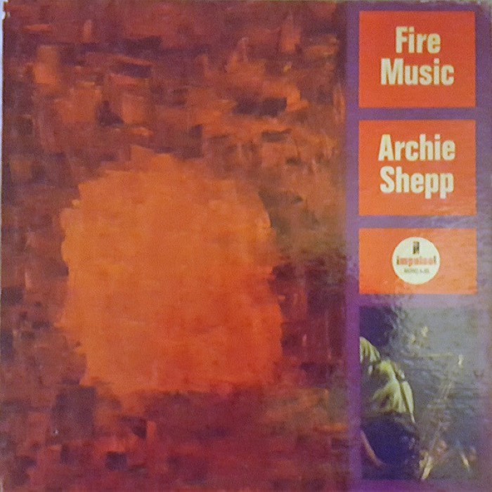 Archie Shepp - Fire Music Vinyl Cover