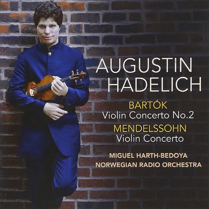 Bartók: Violin Concerto no. 2 / Mendelssohn: Violin Concerto cover