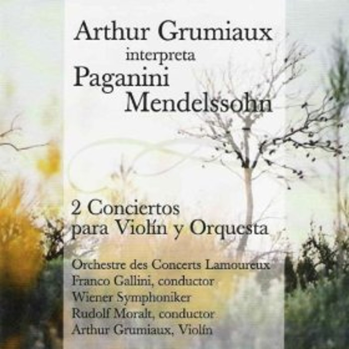 Arthur Grumiaux interpreta Paganini - Mendelssohn cover