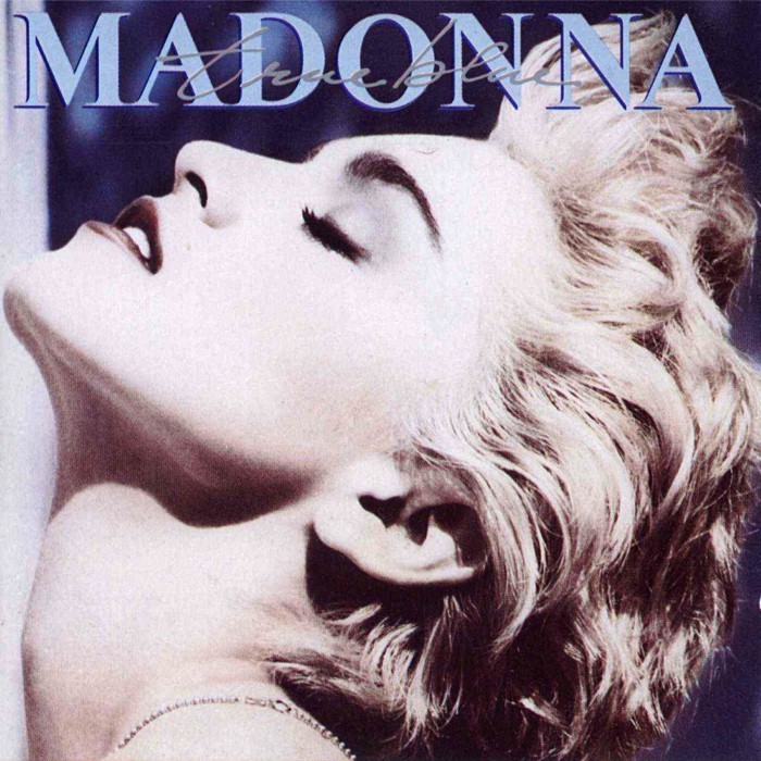 Madonna - True Blue Vinyl Cover