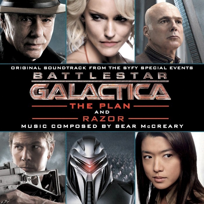 Battlestar Galactica: The Plan and Razor cover