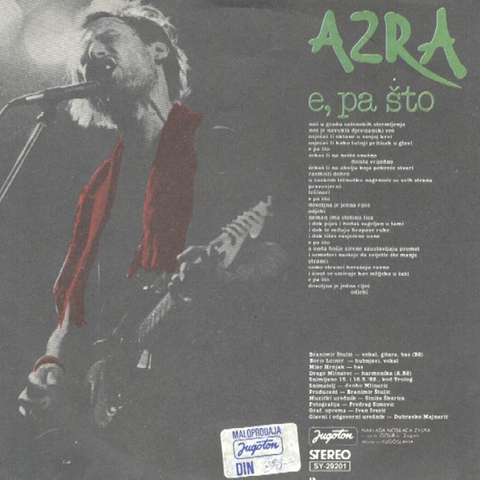 E, pa što / Sloboda cover