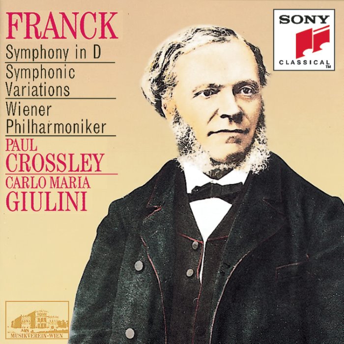 Symphony in D minor / Symphonic Variations (Vienna Philharmonic Orchestra feat. conductor: Carlos Maria Giulini) cover