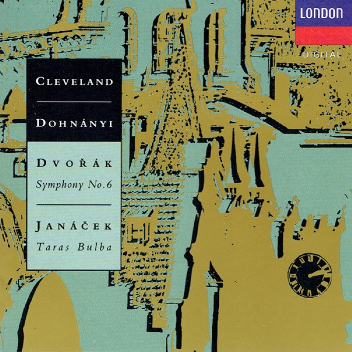 Dvořák: Symphony No. 6 / Janáček: Taras Bulba (The Cleveland Orchestra feat. conductor: Christoph von Dohnányi) cover