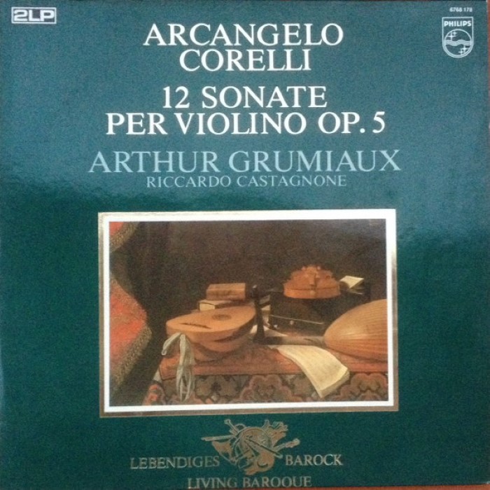 12 Sonatas for Violin and Harpsichord cover