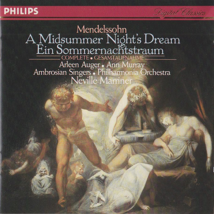 A Midsummer Night's Dream (Philharmonia Orchestra feat. conductor: Sir Neville Marriner) cover