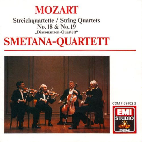 Streichquartette / String Quartets No. 18 & No. 19 „Dissonanzen-Quartett“ album thumb