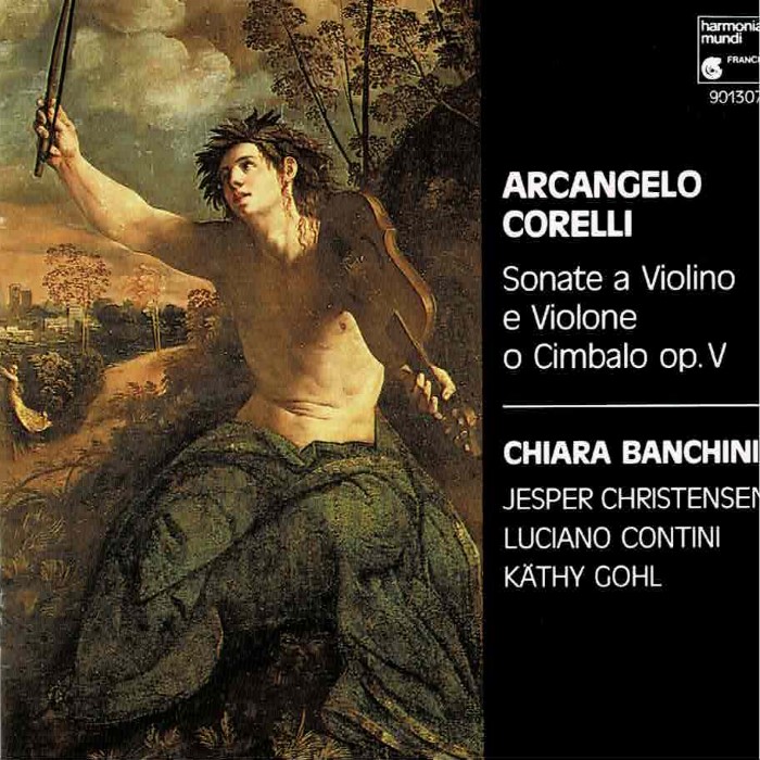 Sonate a violino e violone o cimbalo op. V cover