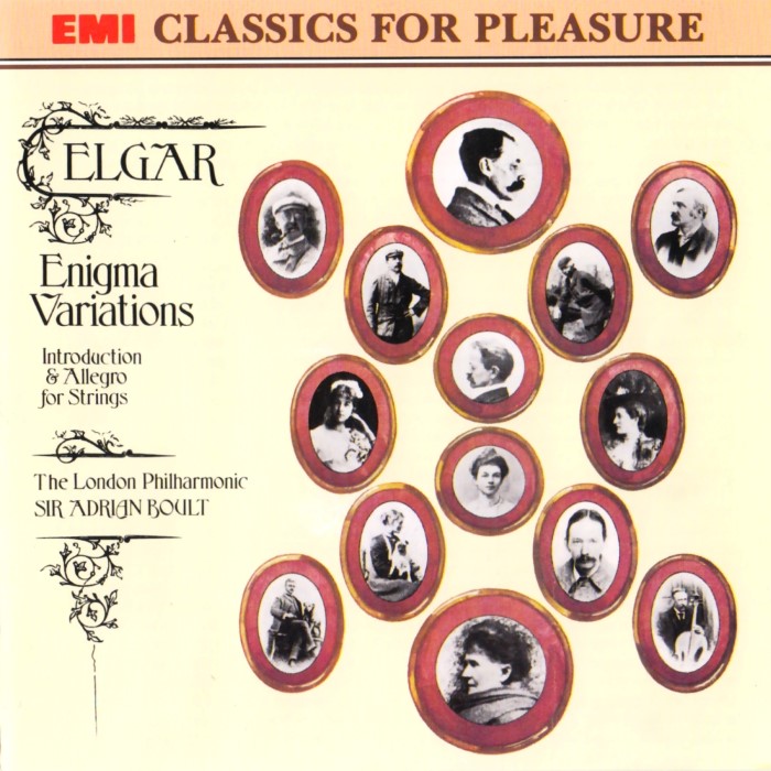 Enigma Variations (London Philharmonic feat. conductor: Sir Adrian Boult) cover