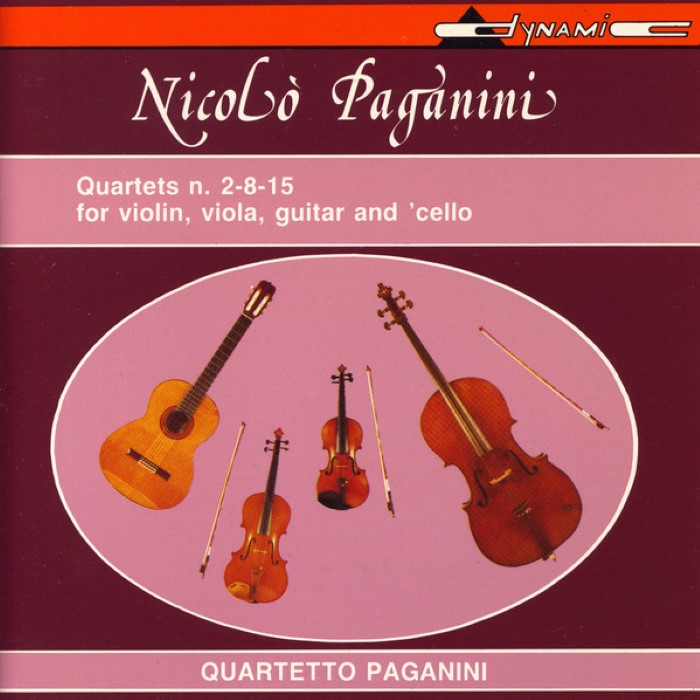 Quartets for Violin, Viola, Guitar & Cello Nos. 4-6 (Quartetto Paganini) cover