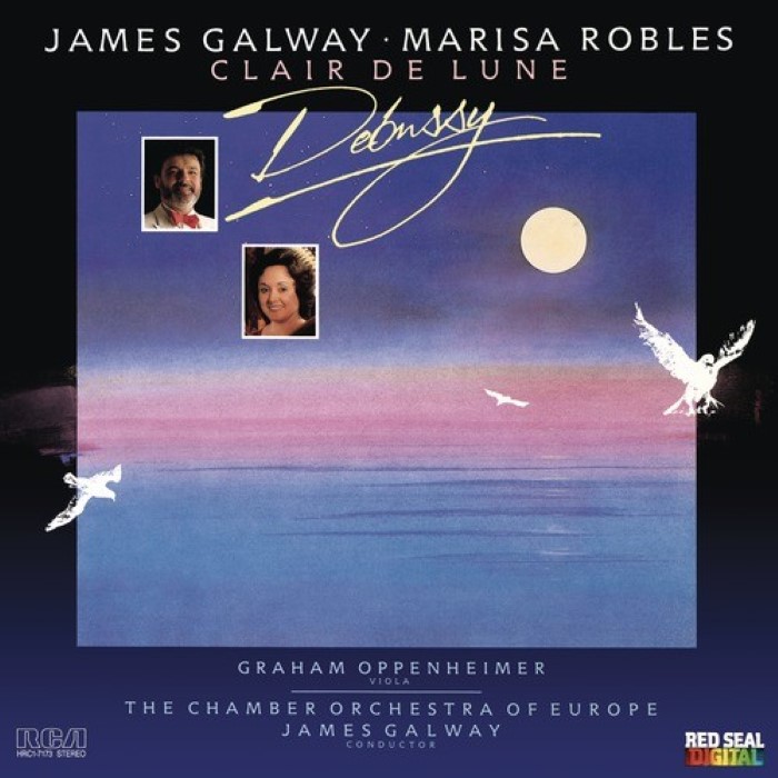 Clair De Lune: Music of Debussy (James Galway) cover