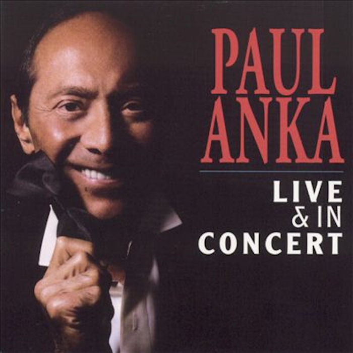 Paul Anka Live cover