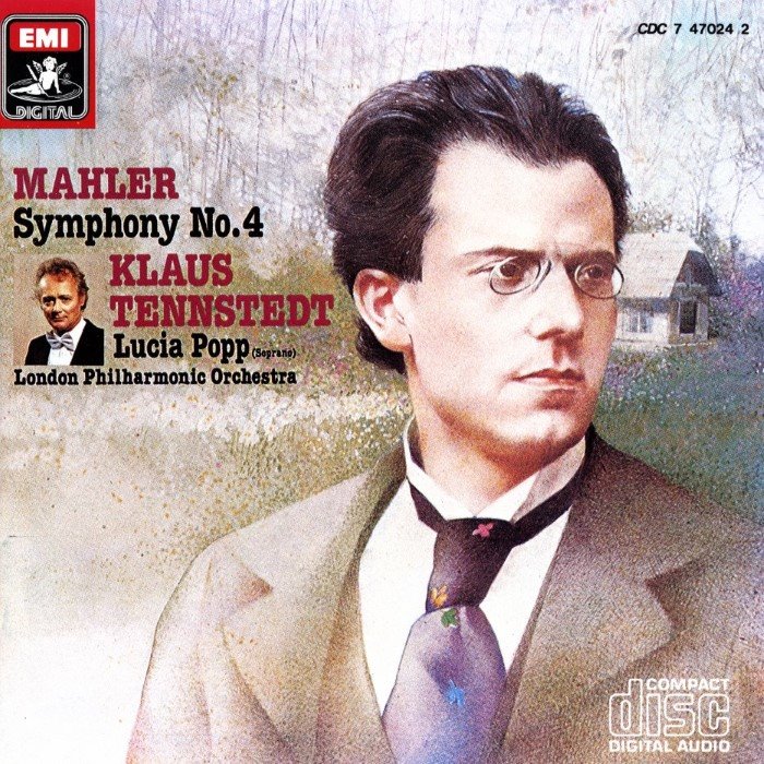 Symphony No. 4 in G major (London Philharmonic Orchestra feat. conductor: Klaus Tennstedt, soprano: Lucia Popp) cover
