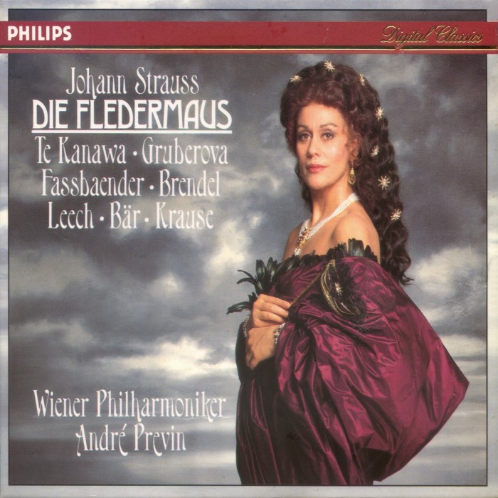 Die Fledermaus (Wiener Philharmoniker feat. conductor: André Previn) cover