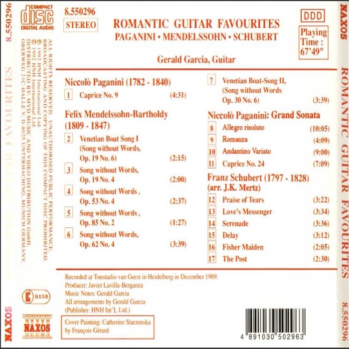 Romantic Guitar Favourites