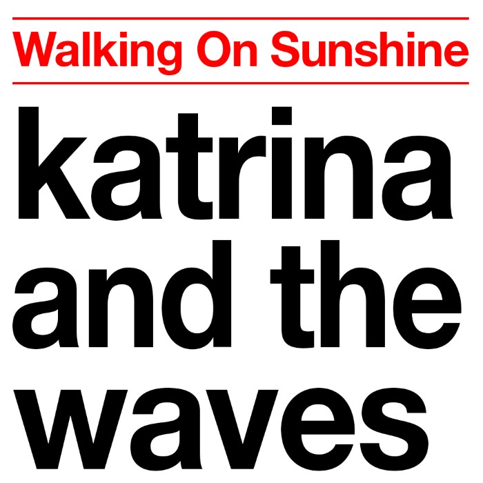 Walking on Sunshine cover