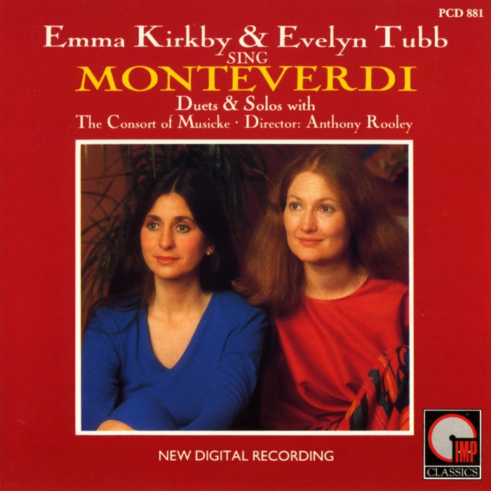 Duets & Solos (The Consort of Musicke feat. director: Anthony Rooley, soprano: Emma Kirby, soprano: Evelyn Tubb) cover