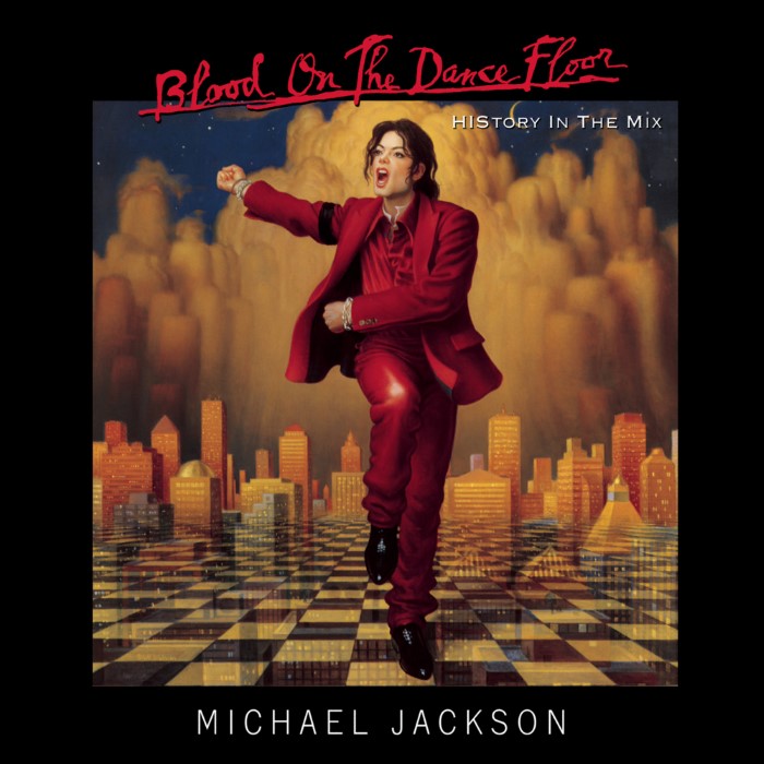 Michael Jackson - Blood on the Dance Floor: HIStory in the Mix Vinyl Cover