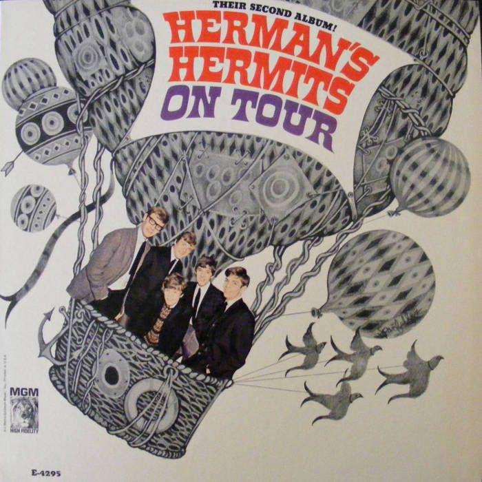 Herman's Hermits On Tour cover