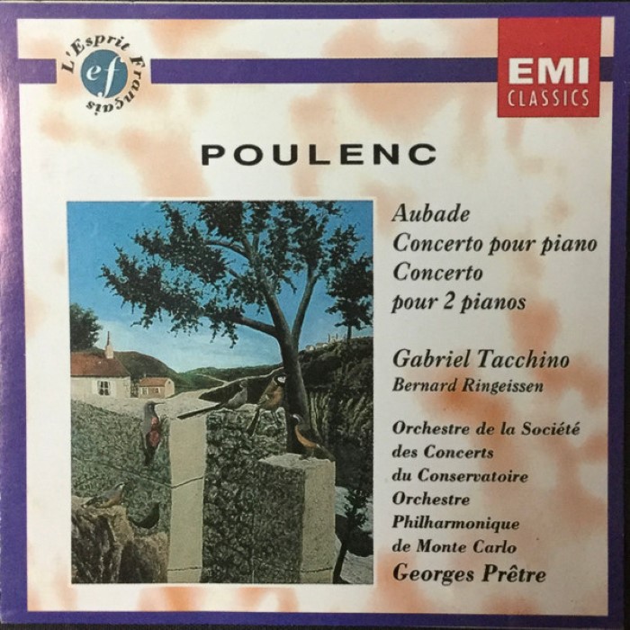 Aubade / Concerto pour piano / Concerto pour 2 pianos (Bernard Ringeissen, Gabriel Tacchino) cover