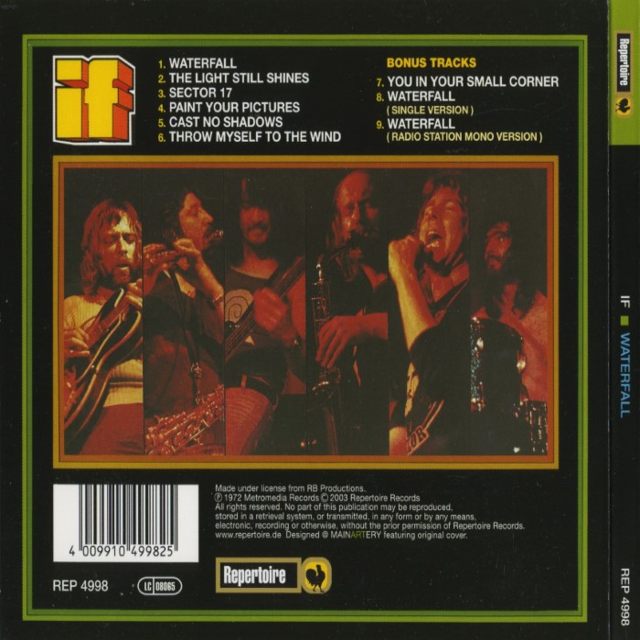Waterfall cover
