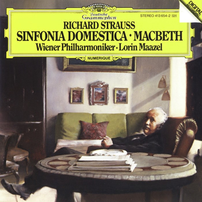 Sinfonia Domestica / Macbeth (Wiener Philharmoniker feat. conductor: Lorin Maazel) cover
