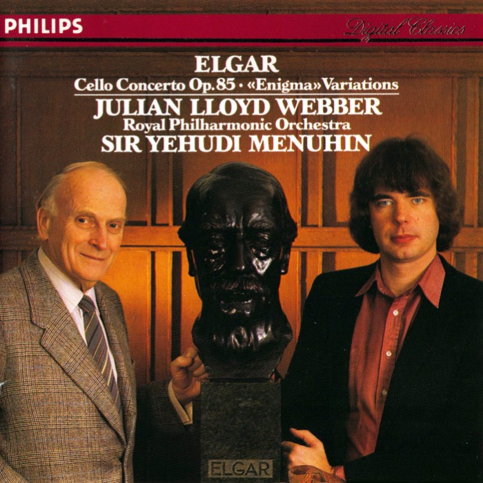 Cello Concerto Op.85 / Enigma Variations (Royal Philharmonic Orchestra feat. conductor: Sir Yehudi Menuhin) cover