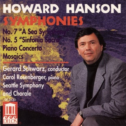 Symphonies no. 7 "A Sea Symphony" & no. 5 "Sinfonia sacra / Piano Concerto / Mosaics album thumb