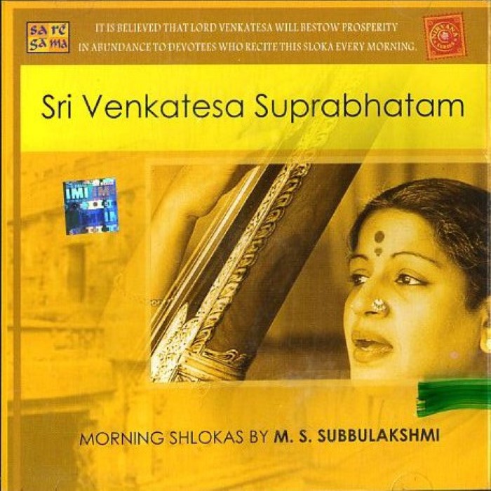 Sri Venkatesa Suprabhatham