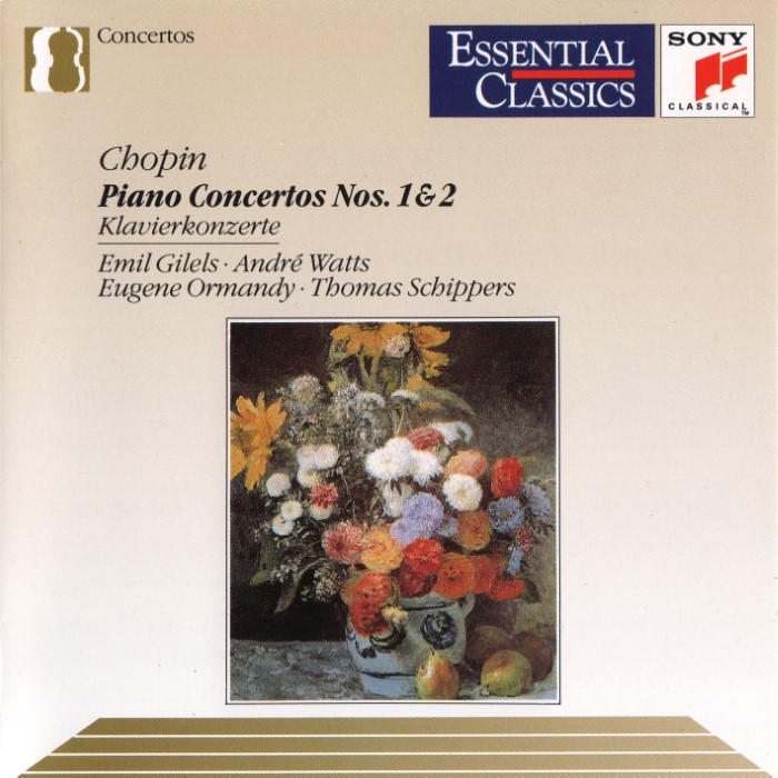 Piano Concerto no. 1 in E minor / Piano Concerto no. 2 in F minor cover